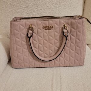 GUESS Pink Quilted Women's Bag